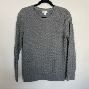 Croft & Barrow Women's Heather Gray Knit Sweater